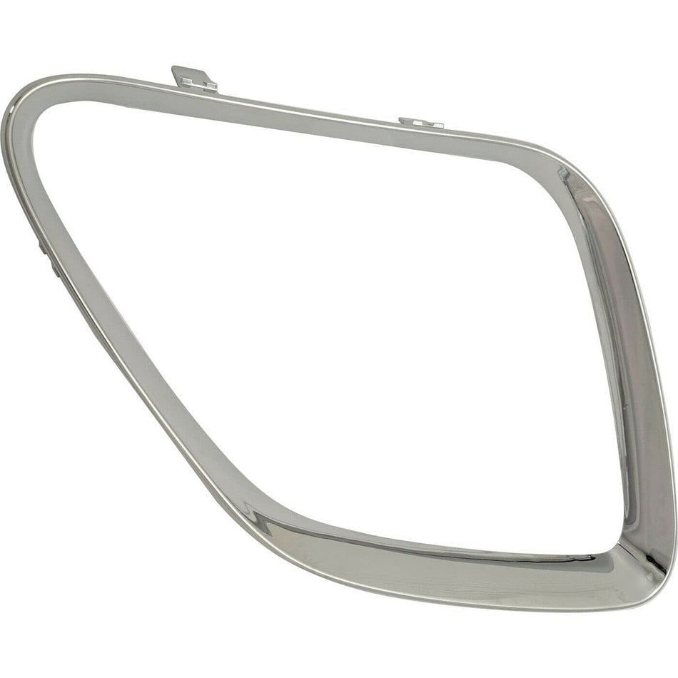 DAT AUTO PARTS Front Right Passenger Side Upper Bumper Insert Fog Light Bezel Molding Cover Grille Trim Replacement for 2005-2009 Pontiac G6 Chrome...