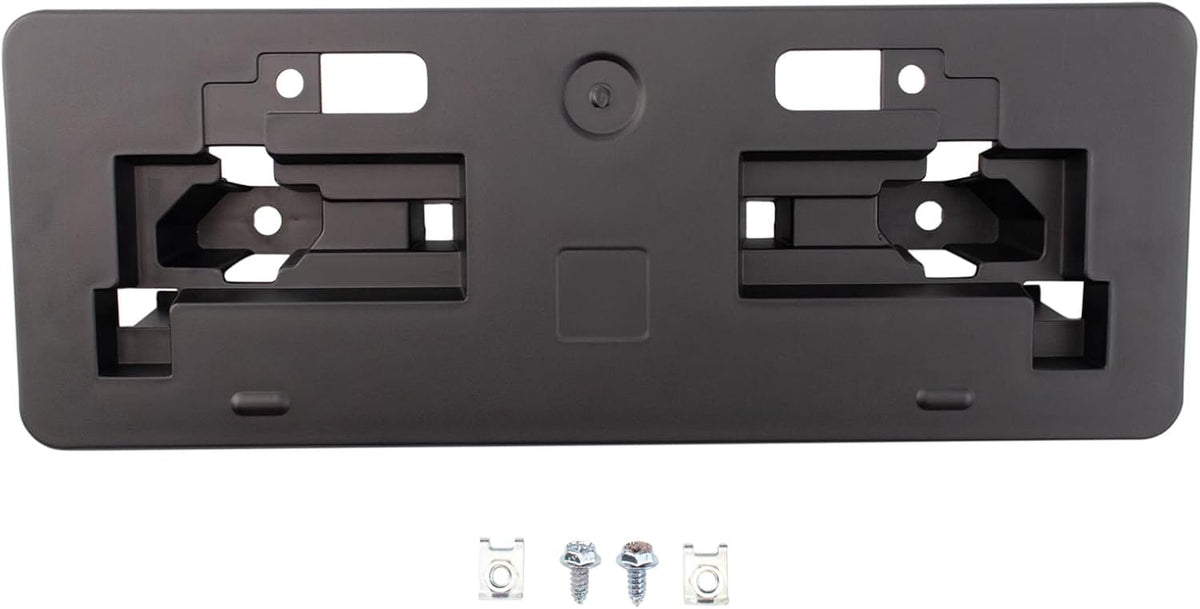 DAT AUTO PARTS Front License Plate Bracket Replacement for 2020-2022 Lexus RX350, RX350L RX450H and RX450HL SUV Without F Sport Black Textured Plas...