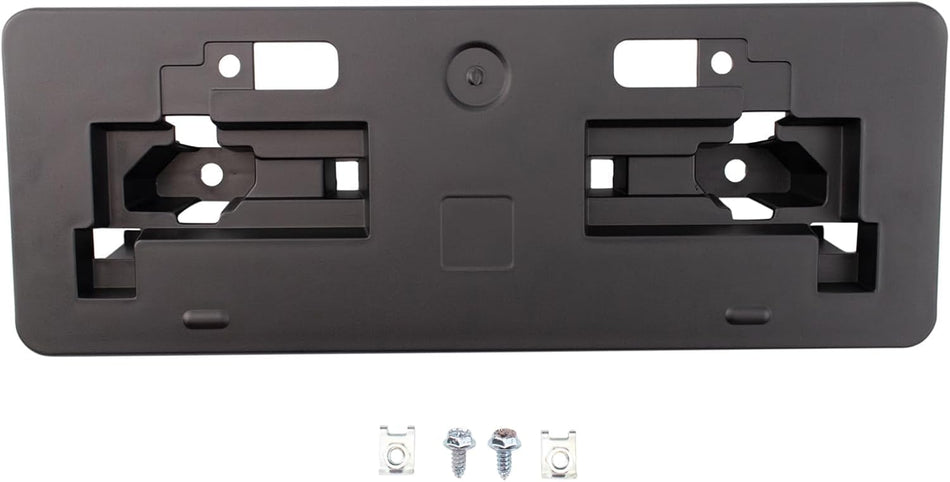DAT AUTO PARTS Front License Plate Bracket Replacement for 2020-2022 Lexus RX350, RX350L RX450H and RX450HL SUV Without F Sport Black Textured Plas...