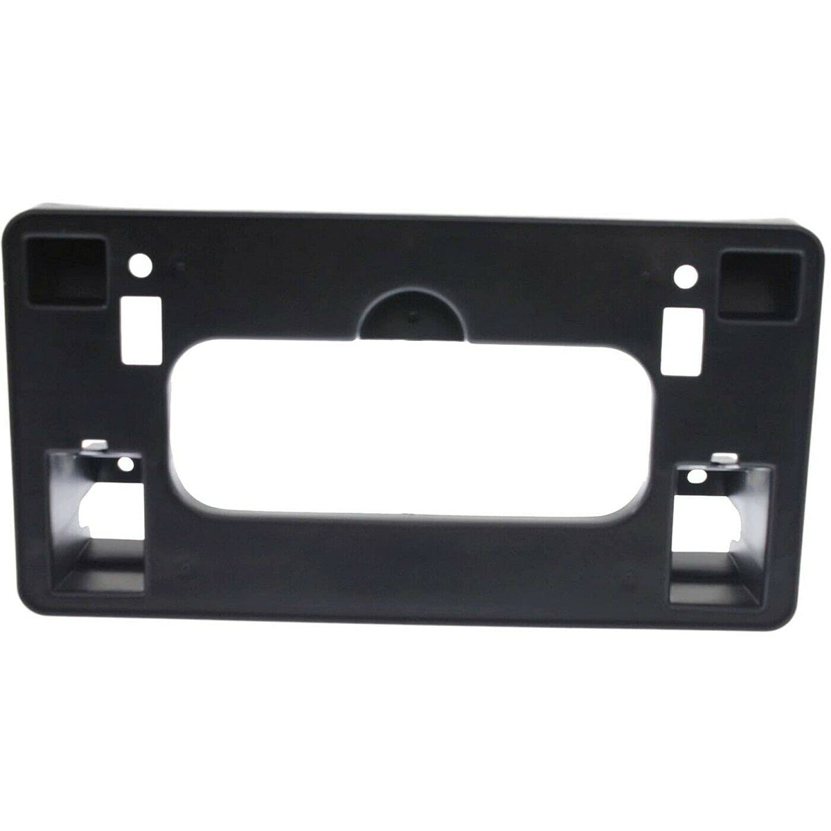 DAT AUTO PARTS Front Bumper License Plate Frame Tag Mounting Bracket Holder Replacement for 2006-2008 Honda Civic 4DR Sedan Hybrid Black Textured P...