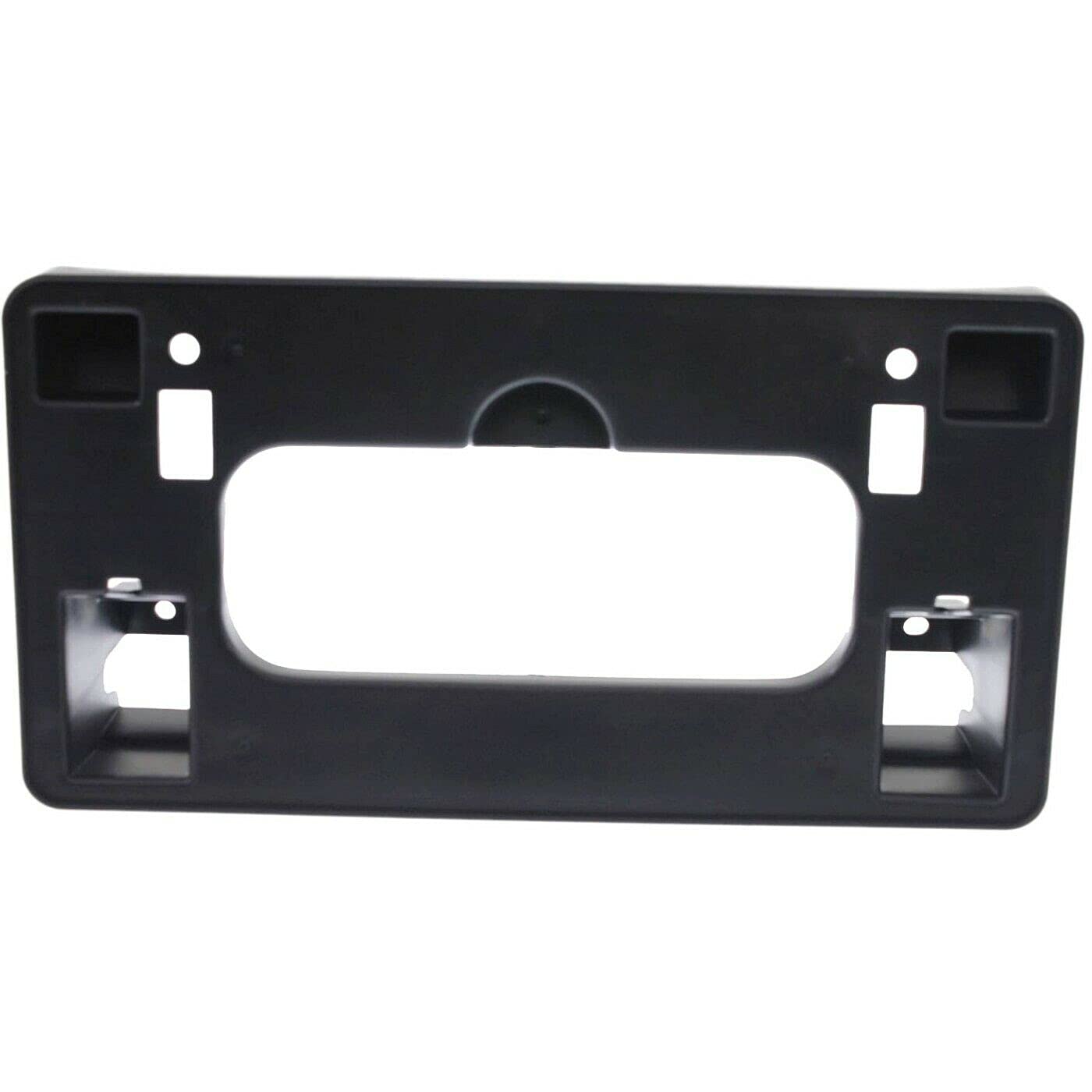 DAT AUTO PARTS Front Bumper License Plate Frame Tag Mounting Bracket Holder Replacement for 2006-2008 Honda Civic 4DR Sedan Hybrid Black Textured P...