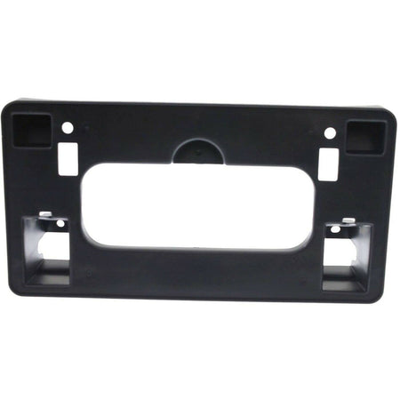 DAT AUTO PARTS Front Bumper License Plate Frame Tag Mounting Bracket Holder Replacement for 2006-2008 Honda Civic 4DR Sedan Hybrid Black Textured P...