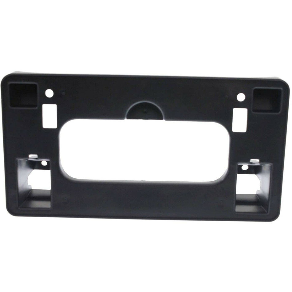 DAT AUTO PARTS Front Bumper License Plate Frame Tag Mounting Bracket Holder Replacement for 2006-2008 Honda Civic 4DR Sedan Hybrid Black Textured P...