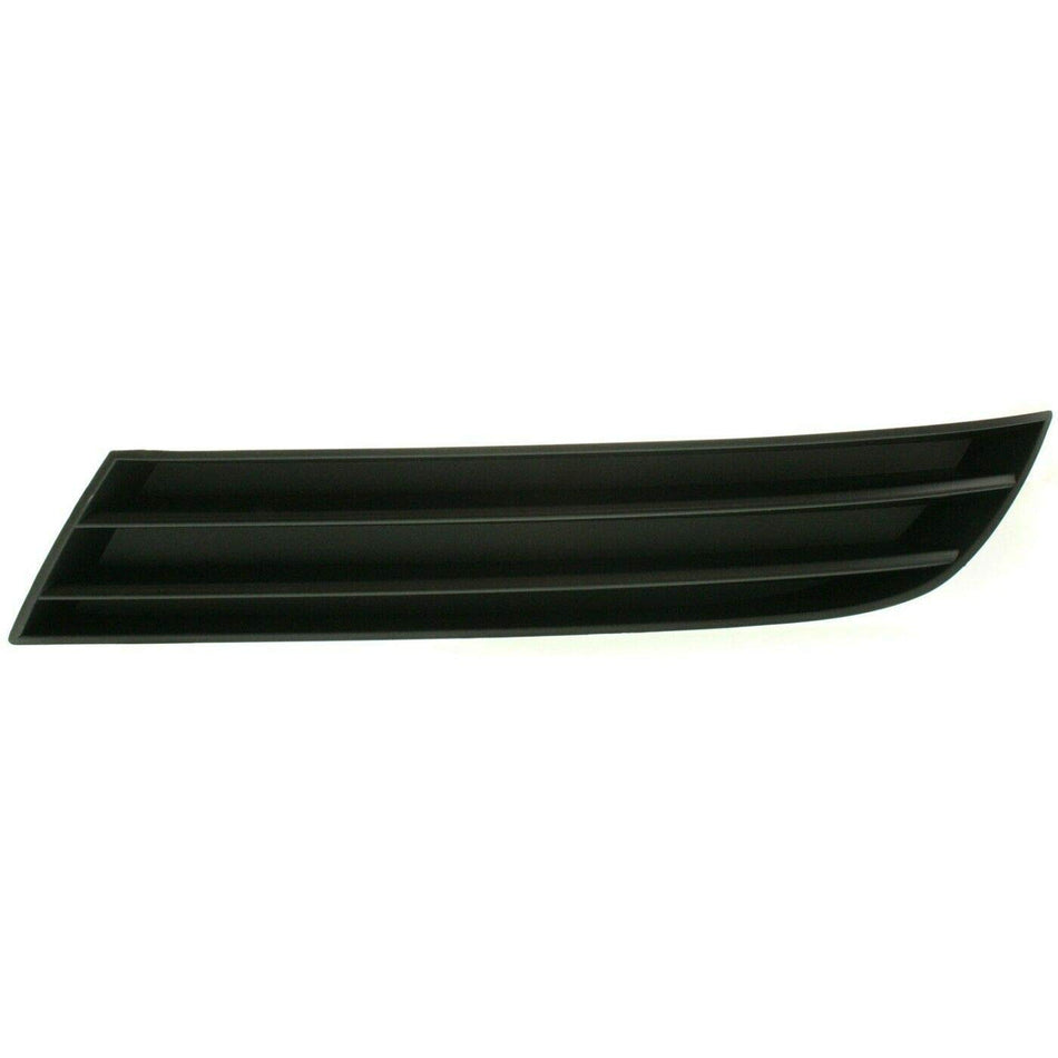 DAT AUTO PARTS Front Left Driver Side Fog Light Cover Lamp Hole Grille Trim Molding Bumper Insert Replacement For 2007 2008 2009 Saturn Aura XE Bla...