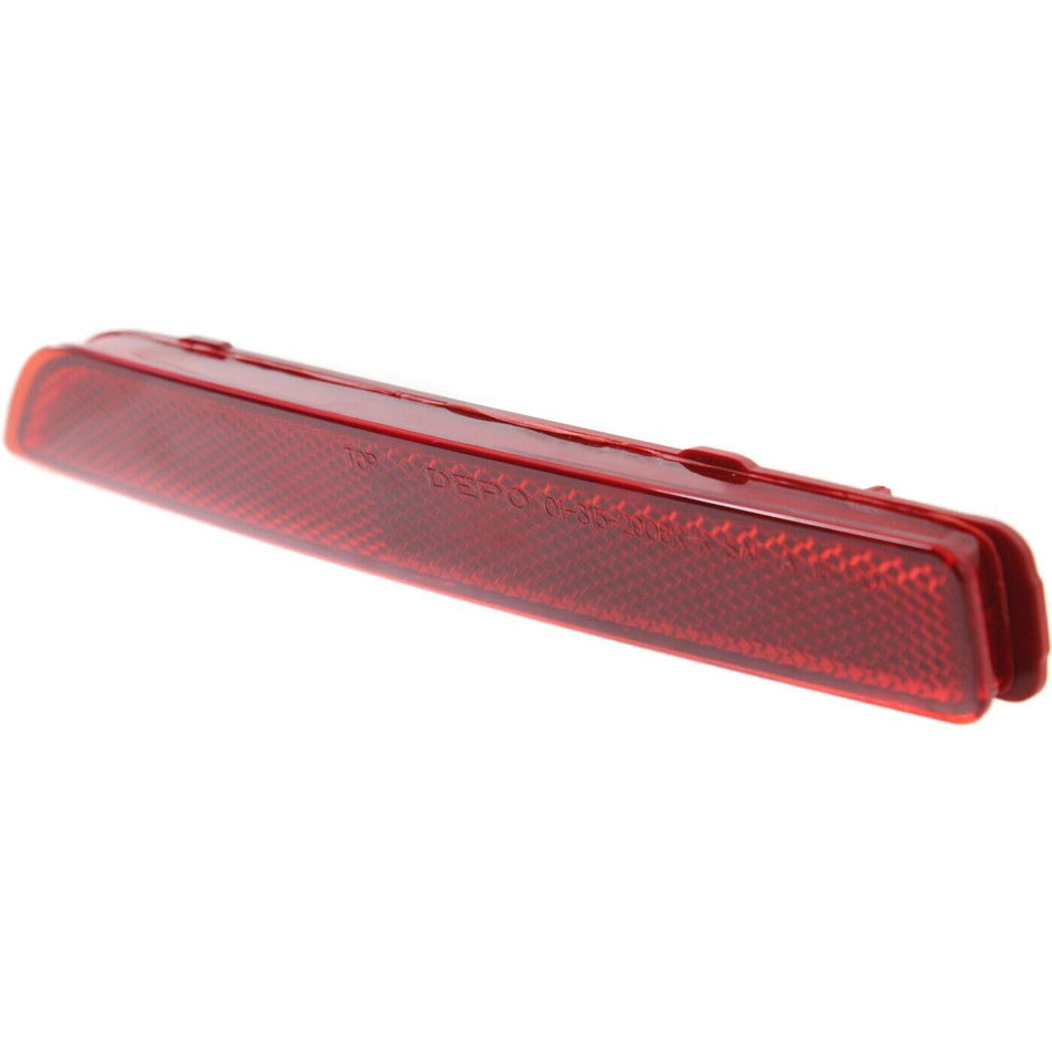 Rear Passenger Side Bumper Reflector Fits 2017-2024 Nissan Armada 2017-2023 Armada Red Lens NI1185104 265605ZW0A