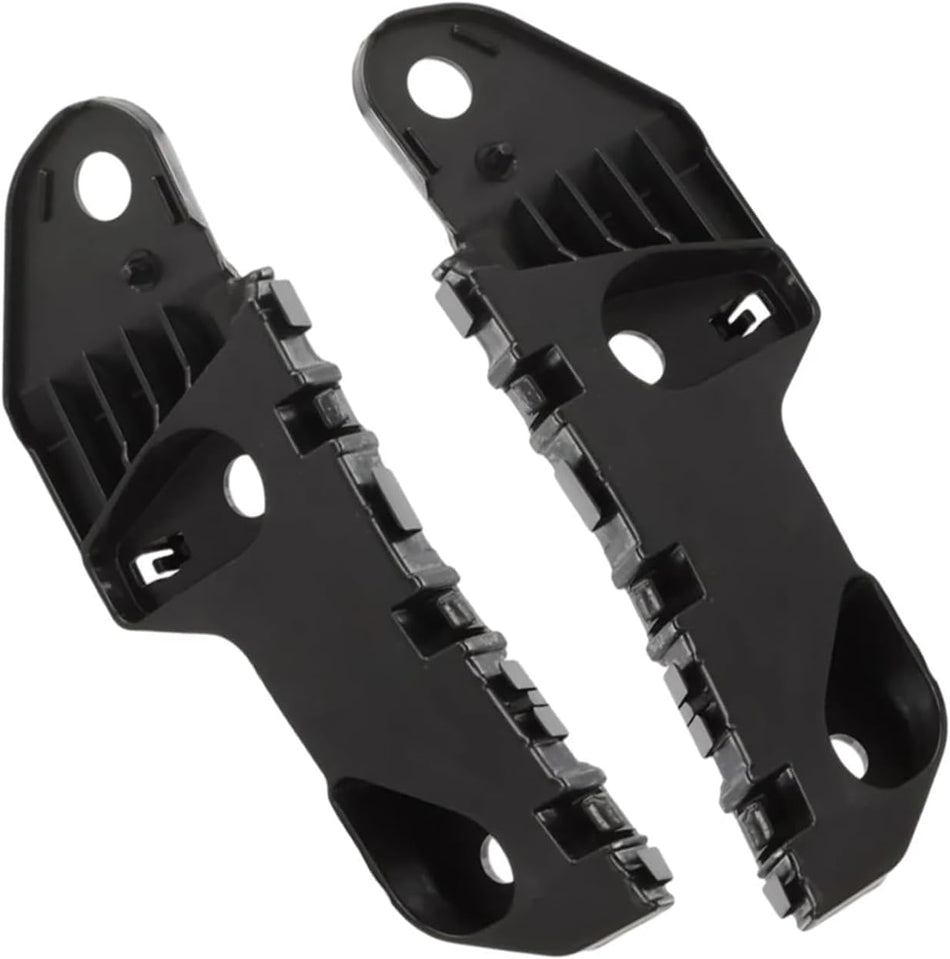 Front Left Driver & Right Passenger Set Of 2 Bumper Cover Support Mounting Bracket Reinforcement Retainer Brace Pair Replacement For 2013-2016 Mazd...