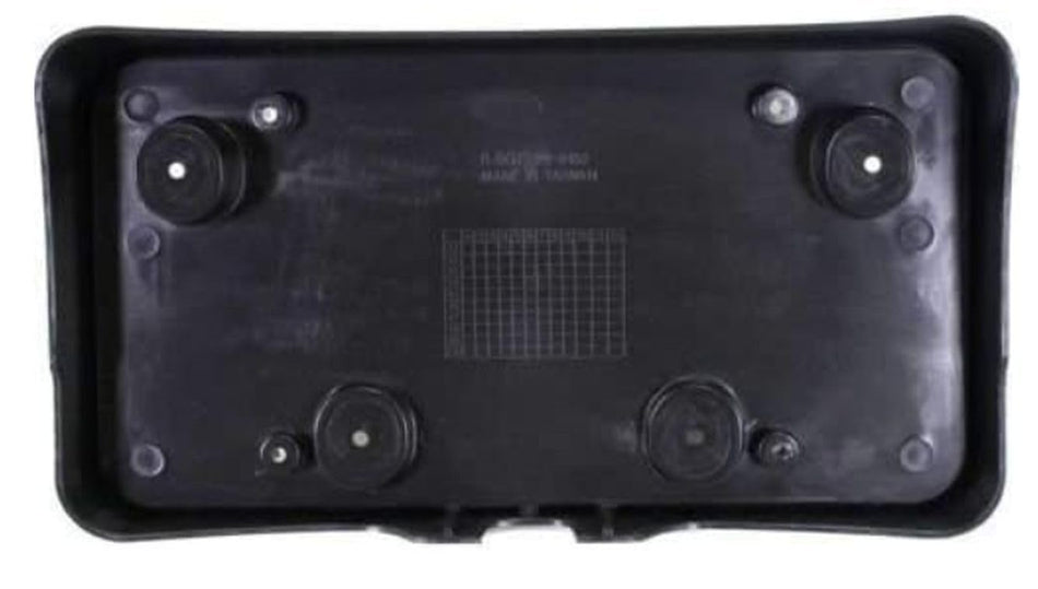 Front Bumper Cover License Plate Frame Tag Mounting Bracket Holder Replacement for 2004-2009 Cadillac SRX Black Textured Made of Plastic GM1068123 ...