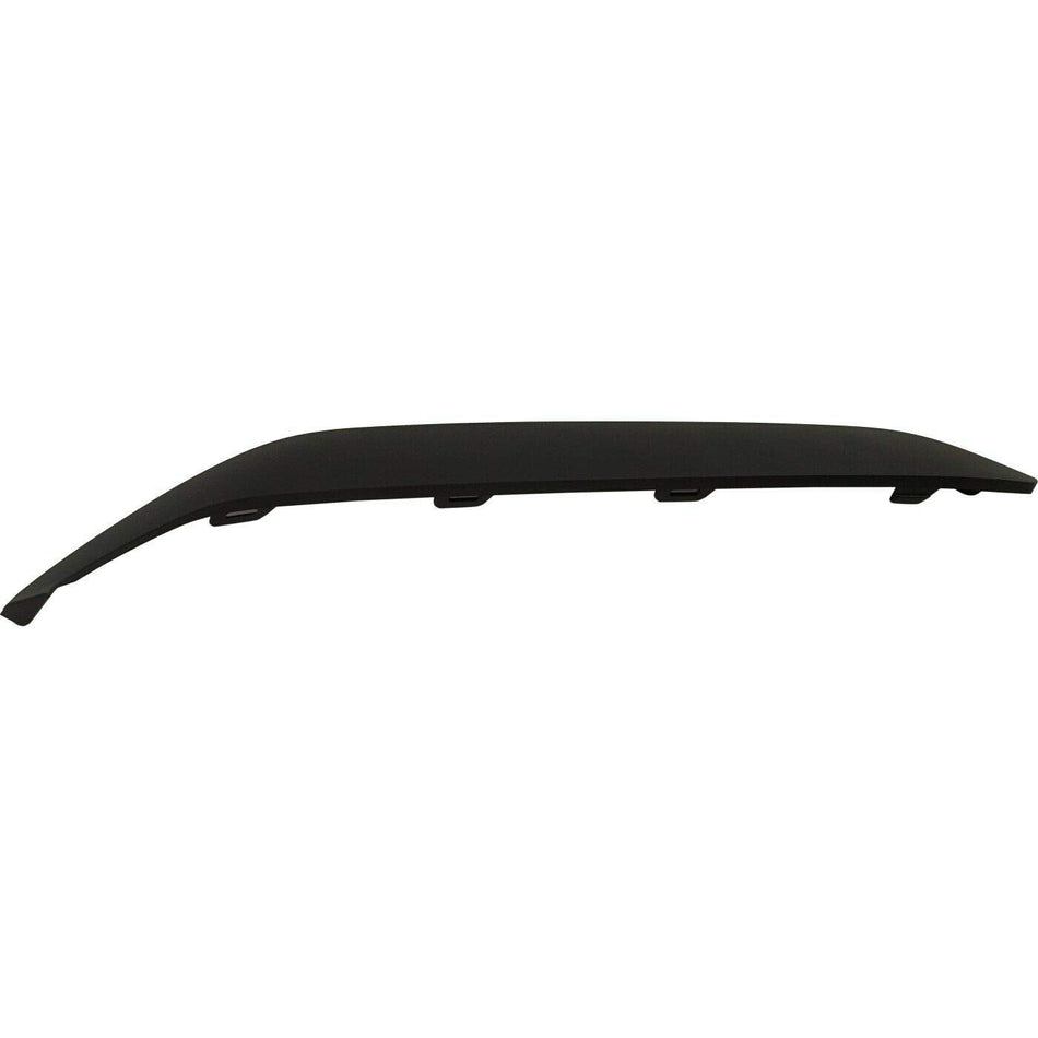 Fits 2016-2018 Hyundai Tucson Front Driver Side Lower Bumper Cover Fog Light Trim Molding Black Textured HY1038146