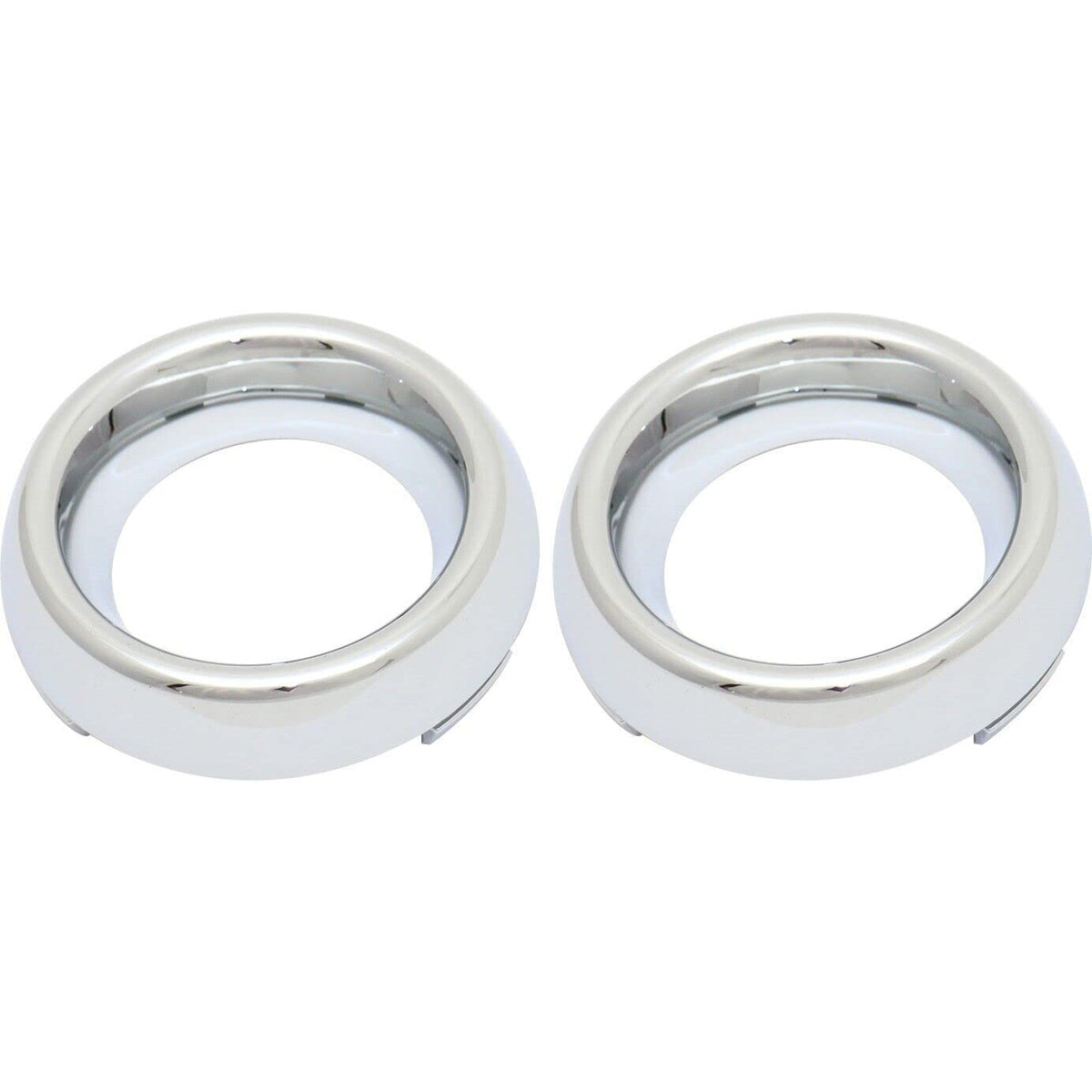DAT AUTO PARTS Front Left Driver & Right Passenger Set Fog Light Trim Ring Round Bezel Pair Replacement For 2014-2020 Dodge Durango Except 2018-202...