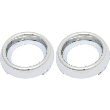 DAT AUTO PARTS Front Left Driver & Right Passenger Set Fog Light Trim Ring Round Bezel Pair Replacement For 2014-2020 Dodge Durango Except 2018-202...