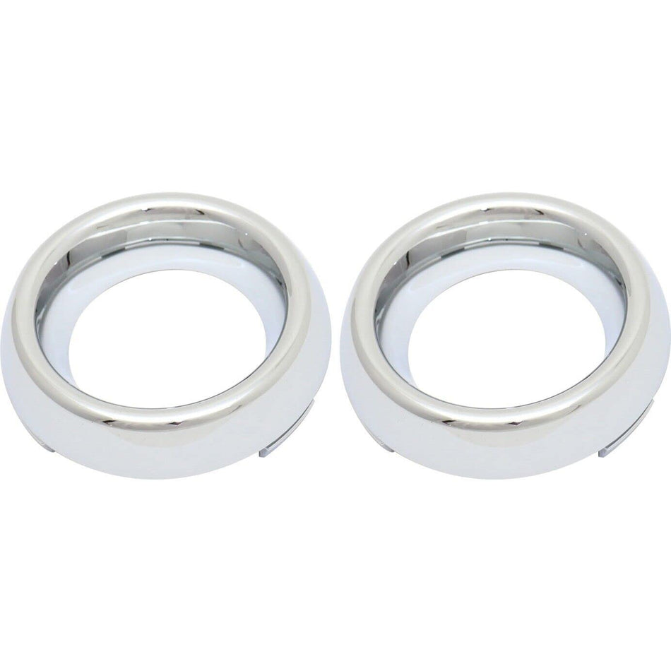 DAT AUTO PARTS Front Left Driver & Right Passenger Set Fog Light Trim Ring Round Bezel Pair Replacement For 2014-2020 Dodge Durango Except 2018-202...