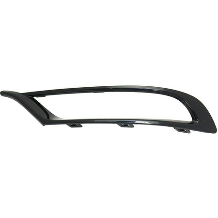 DAT AUTO PARTS Front Left Driver Side Fog Light Cover Trim Bezel Molding Insert Replacement For 2015-2023 Chrysler 300 Smoke Chrome Finish Textured...