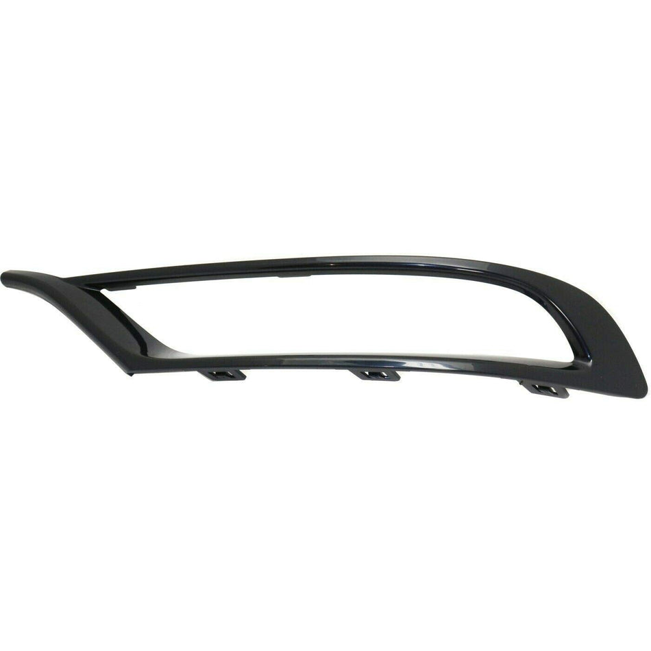 DAT AUTO PARTS Front Left Driver Side Fog Light Cover Trim Bezel Molding Insert Replacement For 2015-2023 Chrysler 300 Smoke Chrome Finish Textured...