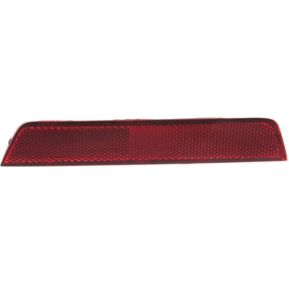 Rear Driver and Passenger Side Bumper Reflector Set of 2 Fits 2010-2017 Chevrolet Equinox 2010-2017 Equinox Red Lens GM1184110 GM1185110 25803057