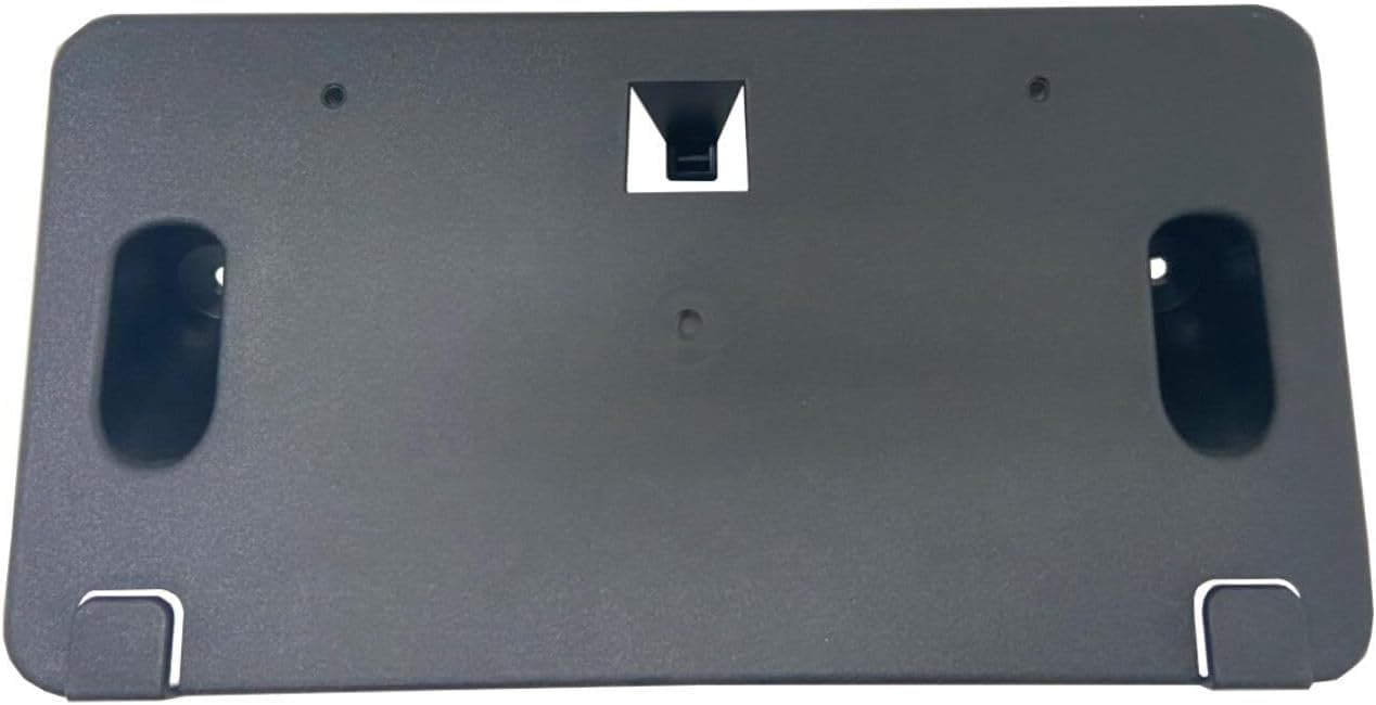 DAT AUTO PARTS Front License Plate Bracket Frame Cover Tag Holder Replacement for 2021-2024 Ford Bronco For Use with Plastic Bumper Black Textured ...