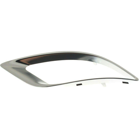 DAT AUTO PARTS Front Left Driver Side Fog Light Cover Bezel Trim Ring Insert Replacement For 2016-2020 Dodge Durango Except 2018-2020 SRT/RT Silver...