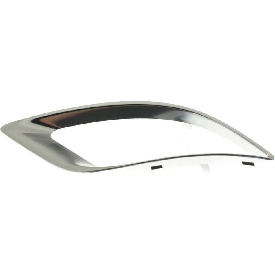DAT AUTO PARTS Front Left Driver Side Fog Light Cover Bezel Trim Ring Insert Replacement For 2016-2020 Dodge Durango Except 2018-2020 SRT/RT Silver...