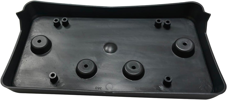 DAT AUTO PARTS Front License Plate Bracket Replacement for 2019-2022 Chevrolet Silverado 1500 Series Pickup Truck Black Textured Made of Plastic GM...