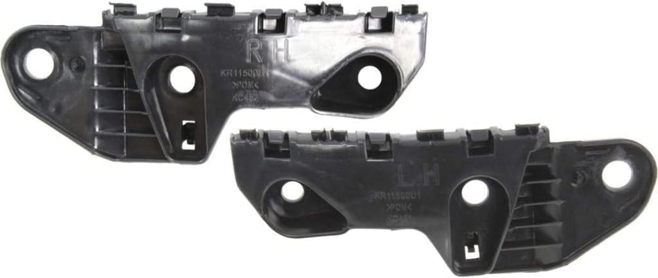 Front Left Driver & Right Passenger Set Of 2 Bumper Cover Support Mounting Bracket Reinforcement Retainer Brace Pair Replacement For 2013-2016 Mazd...