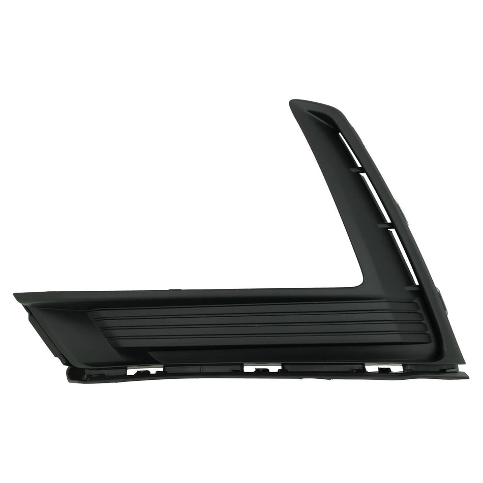 Front Driver Side Bumper Cover Molding, Fits 2023-2026 Honda CRV, and CRV Hybrid, For EX/LX and Sport Models, Without Park Assist Sensor Hole, Blac...