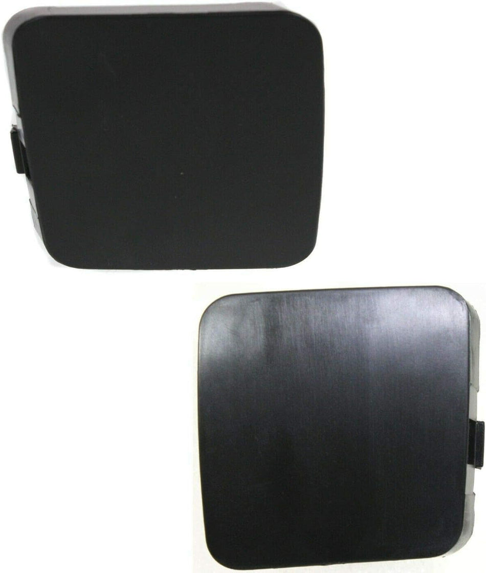 DAT AUTO PARTS Front Left Driver and Right Passenger Side Bumper Tow Hook Cover Set of 2 Replacement for 2009-2012 Toyota RAV4 for Limited Models B...
