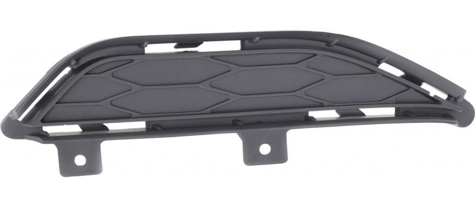 DAT AUTO PARTS Front Left Driver Side Bumper Cover Insert, Fits 2015-2018 Ford Edge, For SE/SEL and Titanium Models, In Lower Cover, Black Textured...