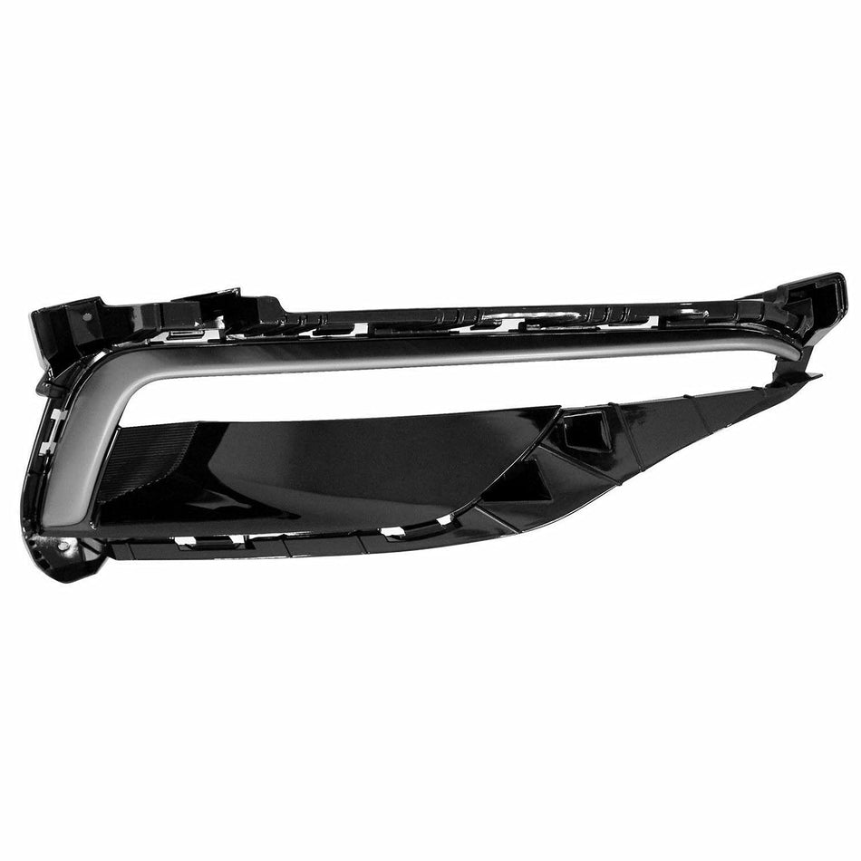 DAT AUTO PARTS Front Right Passenger Side Fog Light Bezel Lamp Cover Grille Molding Bumper Insert Replacement for 2015-2017 Hyundai Sonata Sport Bl...
