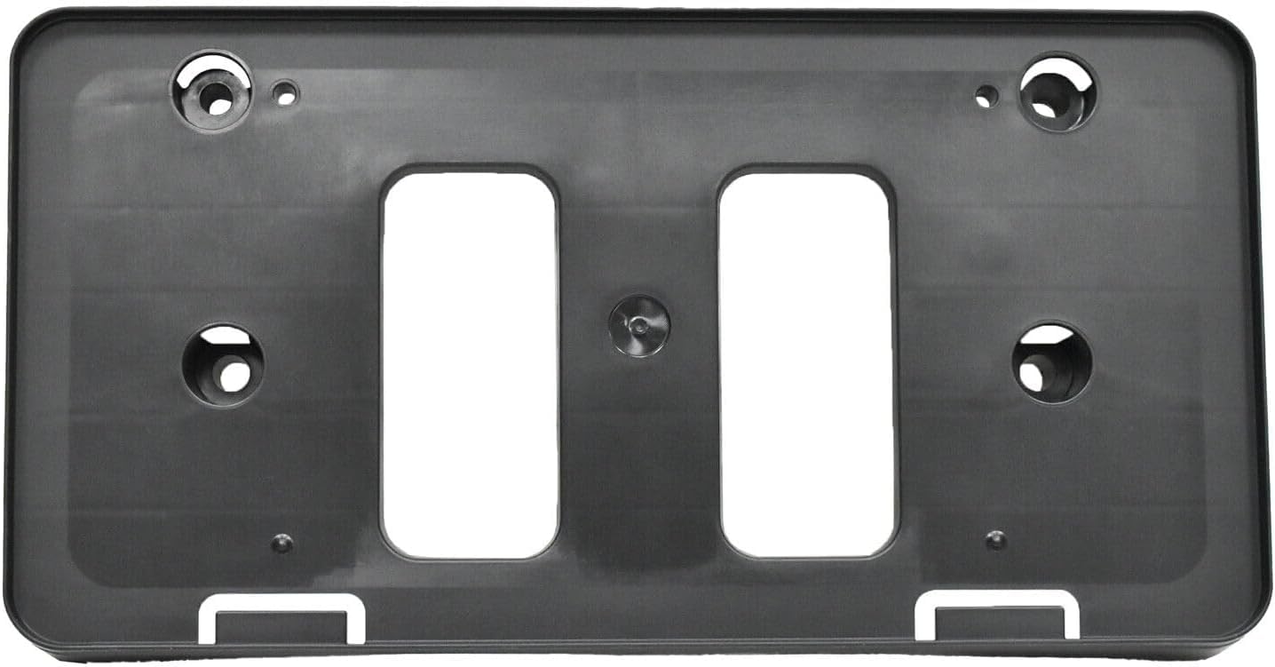 DAT AUTO PARTS Front Bumper License Plate Frame Tag Mounting Bracket Holder Cover Replacement for 2021-2025 Toyota Sienna For XSE Models Black Text...