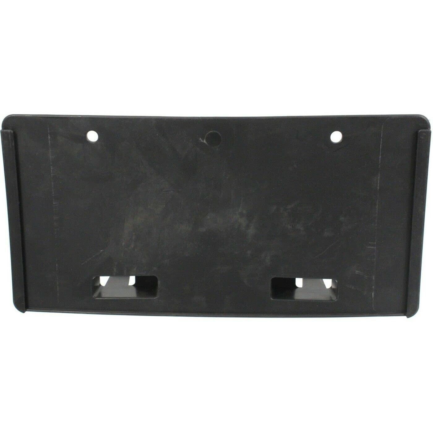 DAT AUTO PARTS Front Bumper License Plate Frame Tag Mounting Bracket Holder Replacement for 2011 2012 2013 2014 Dodge Charger Black Textured Plasti...