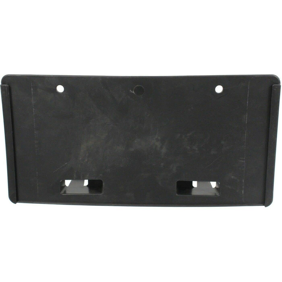 DAT AUTO PARTS Front Bumper License Plate Frame Tag Mounting Bracket Holder Replacement for 2011 2012 2013 2014 Dodge Charger Black Textured Plasti...