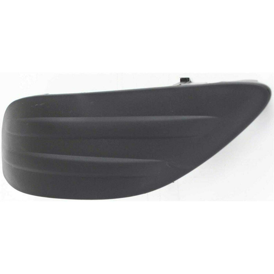 DAT AUTO PARTS Front Left Driver Side Bumper Fog Light Lamp Hole Cover Grille Molding Trim Replacement for 2005-2008 Toyota Corolla Black Textured ...