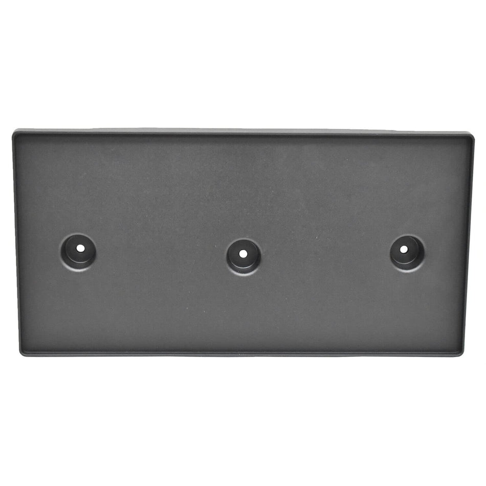 DAT AUTO PARTS Front License Plate Bracket Frame Cover Tag Holder Replacement for 2021 - 2023 Hyundai Elantra Sedan Black Textured HY1068127 86519A...