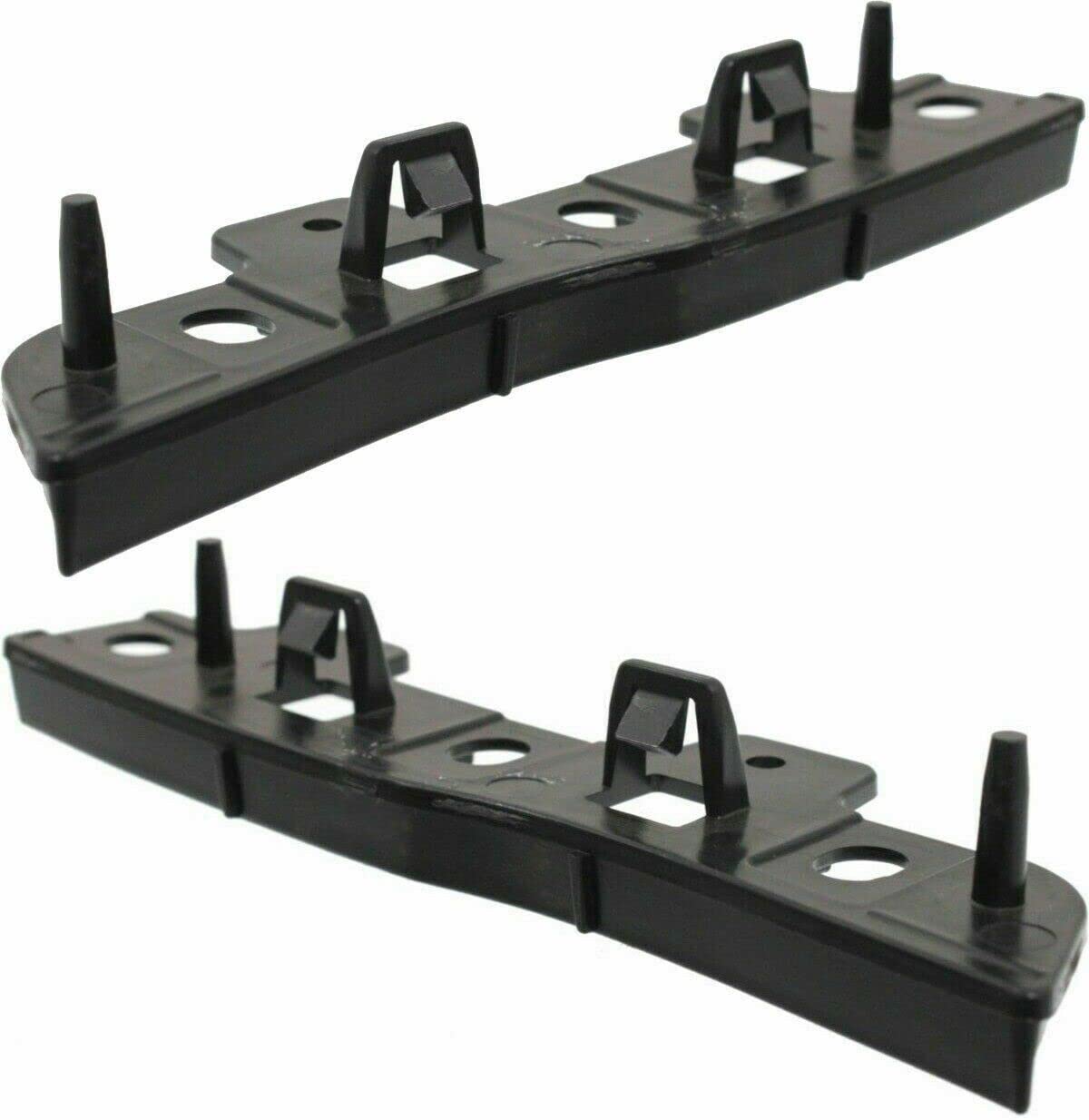 Front Left Driver & Right Passenger Set Of 2 Bumper Cover Support Bracket Mounting Retainer Stiffener Pair Replacement For 2013-2016 Ford Escape Bl...