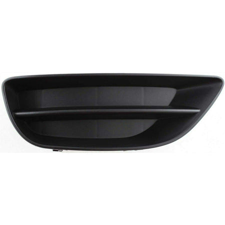 DAT AUTO PARTS Front Right Passengers Side Bumper Fog Light Cover Grille Molding Trim Replacement For 2001 and 2002 Toyota Corolla Black Textured P...