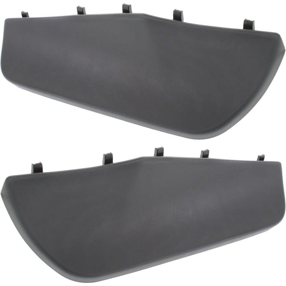 DAT AUTO PARTS Front Left Driver & Right Passenger Side Bumper Filler Bracket Set Of 2 Replacement For 2011 - 2013 Jeep Grand Cherokee Black Textur...