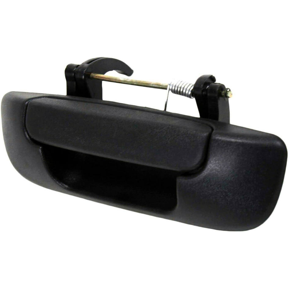 Rear Tailgate Exterior Door Handle Without Key Hole Fits 2002-2009 Dodge Ram 1500 2500 3500 Black Textured CH1915110 55276237AA
