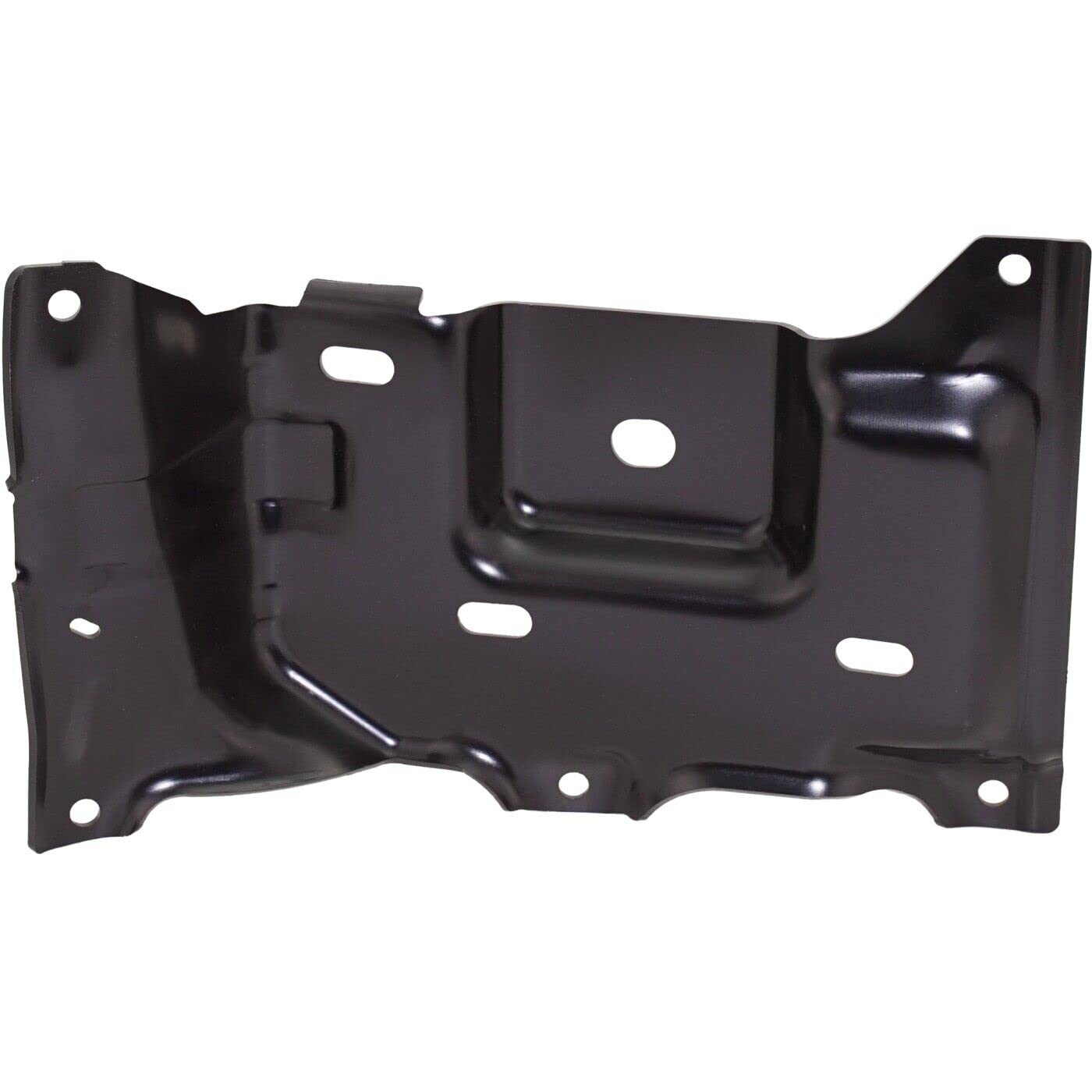DAT AUTO PARTS Front Right Passenger Side Bumper Cover Mounting Plate Bracket Support Retainer Replacement For 2015-2020 Ford F150 Black Steel FO10...