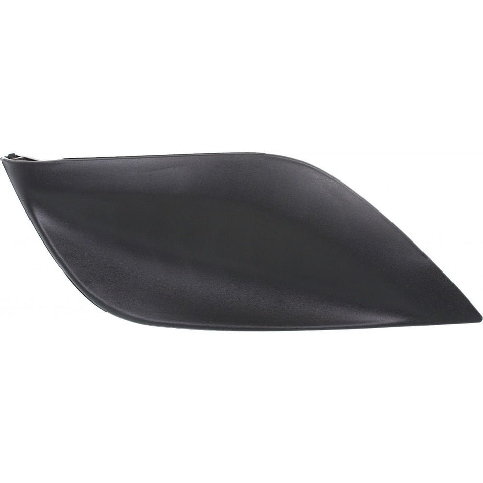 DAT AUTO PARTS Front Driver & Passenger Side, SET OF 2, Bumper Cover Molding Bezel, Fits 2015-2019 Nissan Versa Sedan, Black PP Plastic Textured Fi...