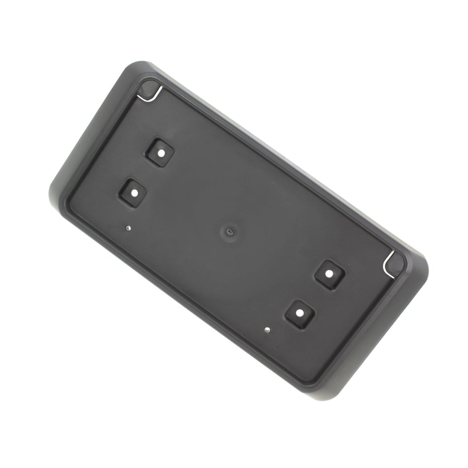 DAT AUTO PARTS Front License Plate Bracket Tag Holder, Fits 2013–2017 Jeep Wrangler & 2018 Jeep Wrangler JK Models, Black PP Plastic Textured Finis...