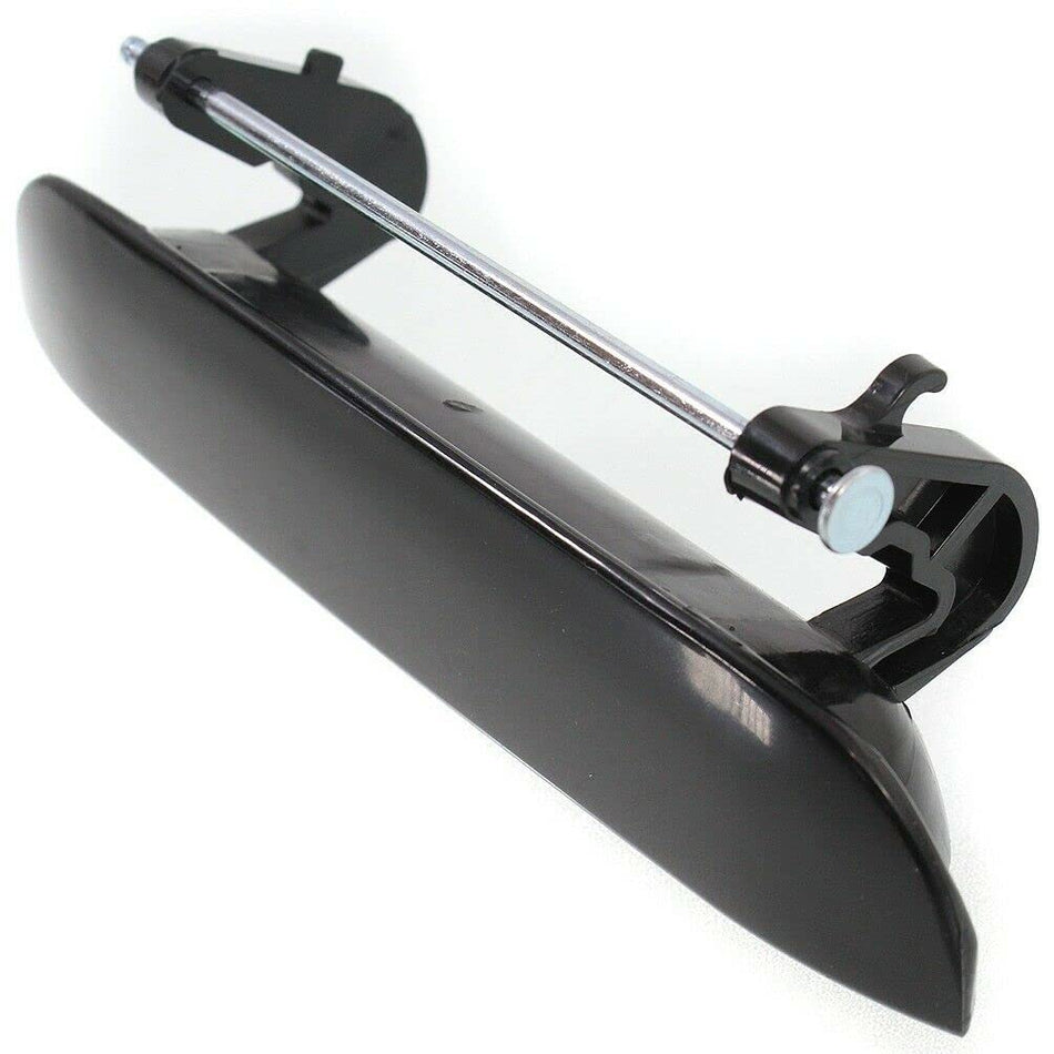 Rear Outside Tailgate Liftgate Door Handle Fits 2002-2009 Chevrolet Trailblazer Saab 9 Black Smooth GM1915119