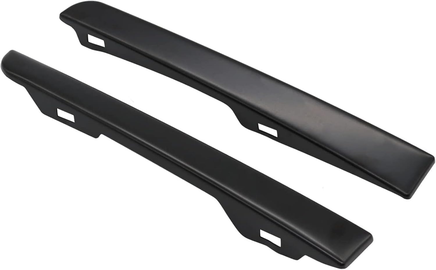 DAT AUTO PARTS Left Driver and Right Passenger Side Upper Bumper to Grille Filler Pair Replacement for 1995-1997 Toyota Tacoma 4WD Model Primed Bla...
