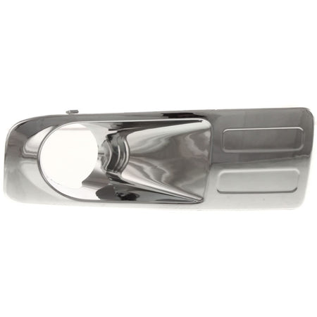 DAT AUTO PARTS Front Left Driver Side Fog Light Bezel Cover Trim Molding Bumper Insert Replacement For 2006-2009 Ford Fusion Silver Chrome Smooth P...