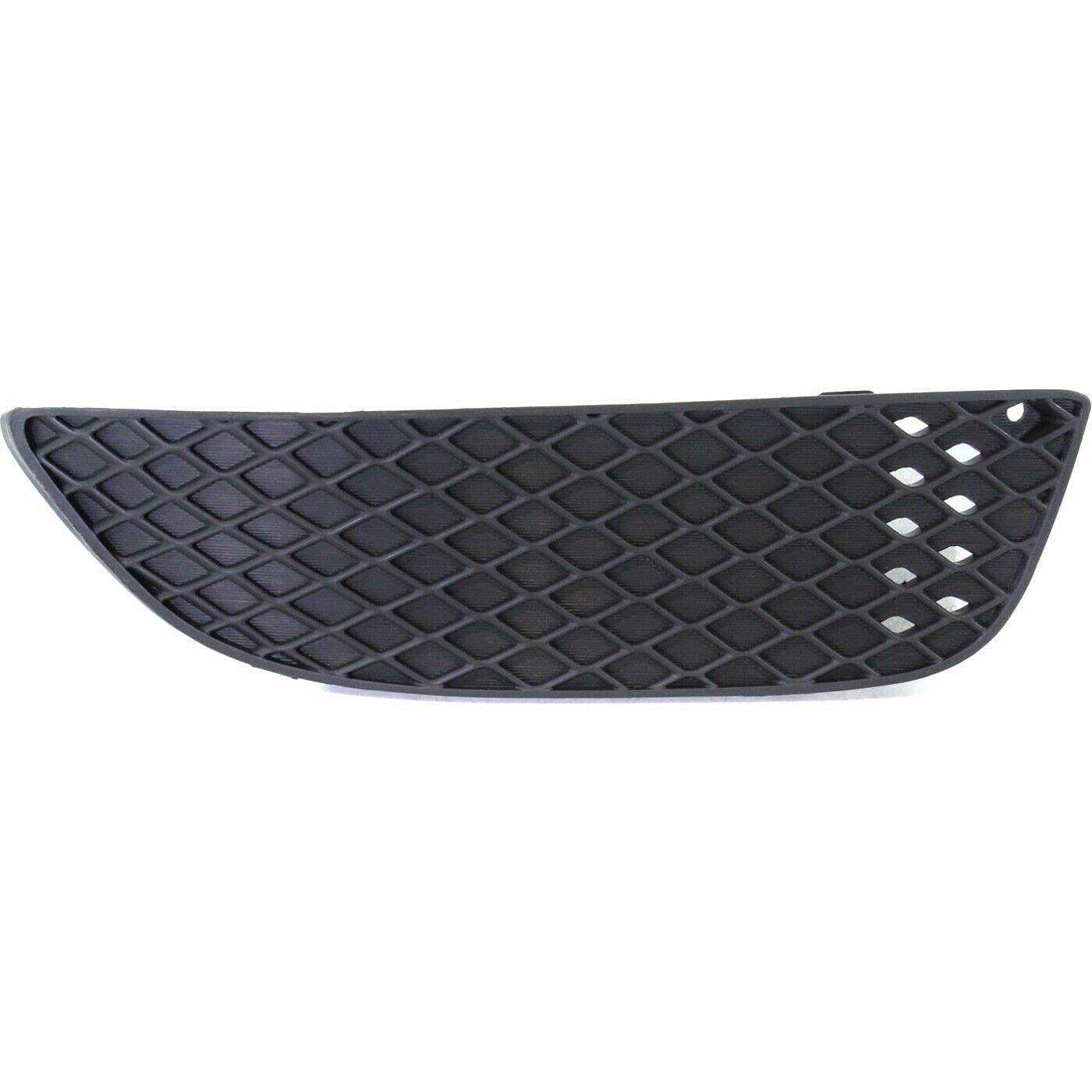 DAT AUTO PARTS Right Front Passenger Side Fog Light Cover Replacement for 08-15 Mitsubishi Lancer Black Textured MI1039108 7450A224