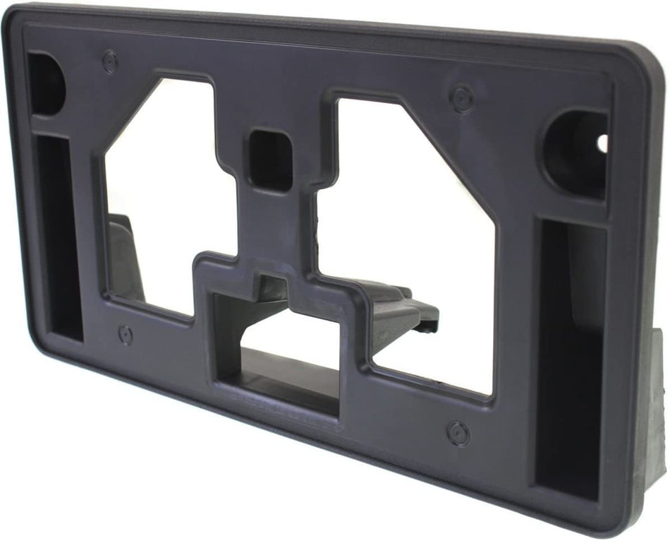 DAT AUTO PARTS Front Bumper License Plate Frame Tag Mounting Bracket Holder Replacement For 2013 - 2014 Honda Accord 4dr Sedan Models Black Texture...