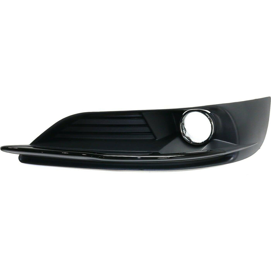 DAT AUTO PARTS Front Right Passenger Side Fog Light Cover Bezel Insert Replacement for 2011-2014 Chrysler 200 Sedan & Convertible Black Textured Pl...