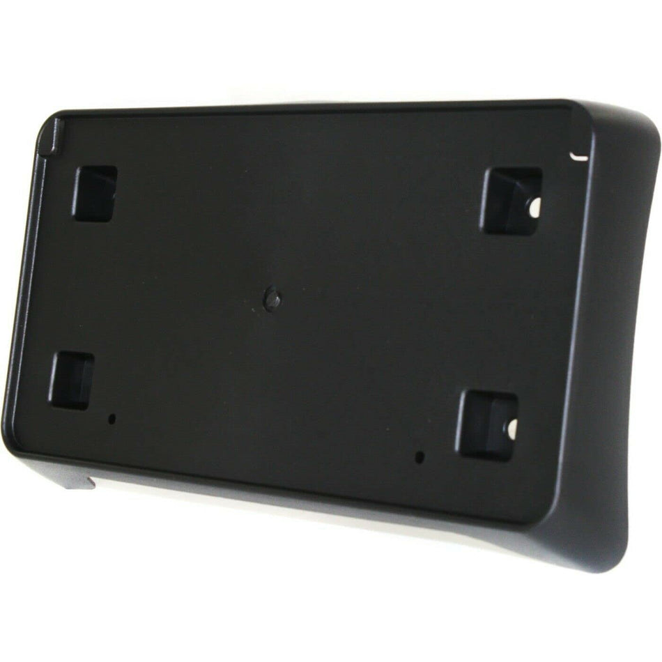 DAT AUTO PARTS Front Bumper License Plate Frame Tag Mounting Bracket Holder Replacement For 2006-2010 Dodge Charger Black Textured Made of Plastic ...
