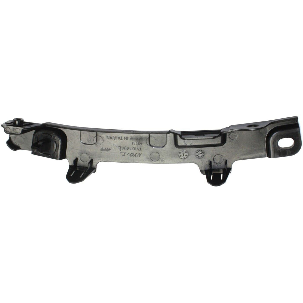 DAT AUTO PARTS Front Left Driver Side Bumper Cover Support Bracket Retainer Replacement For 2014 - 2019 Toyota Highlander Black Smooth TO1032119 52...