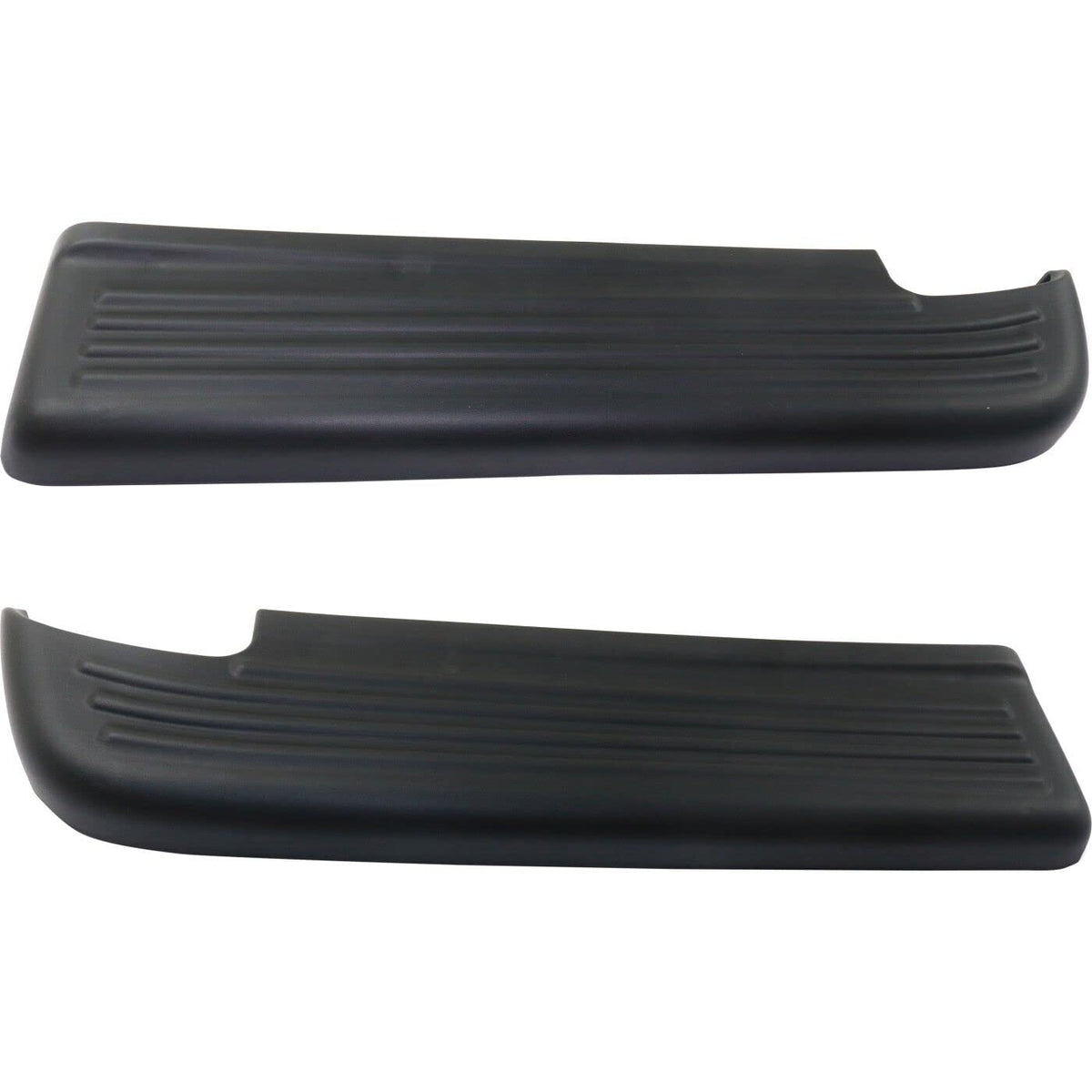 DAT AUTO PARTS Rear Right Passenger & Left Driver Side Set Of 2 Bumper Step Pad Molding Replacement For 1994 - 1999 Ram 1500 Black Textured CH11911...