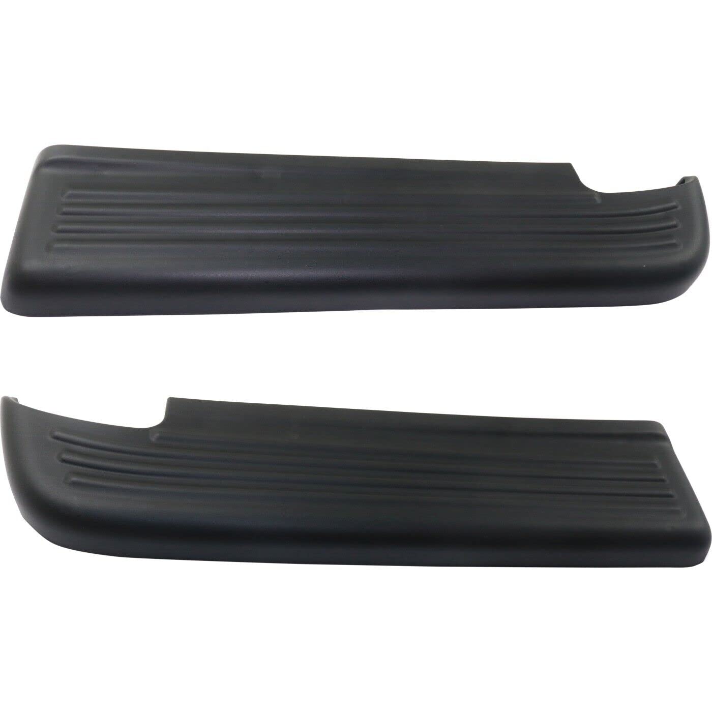 DAT AUTO PARTS Rear Right Passenger & Left Driver Side Set Of 2 Bumper Step Pad Molding Replacement For 1994 - 1999 Ram 1500 Black Textured CH11911...