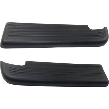 DAT AUTO PARTS Rear Right Passenger & Left Driver Side Set Of 2 Bumper Step Pad Molding Replacement For 1994 - 1999 Ram 1500 Black Textured CH11911...